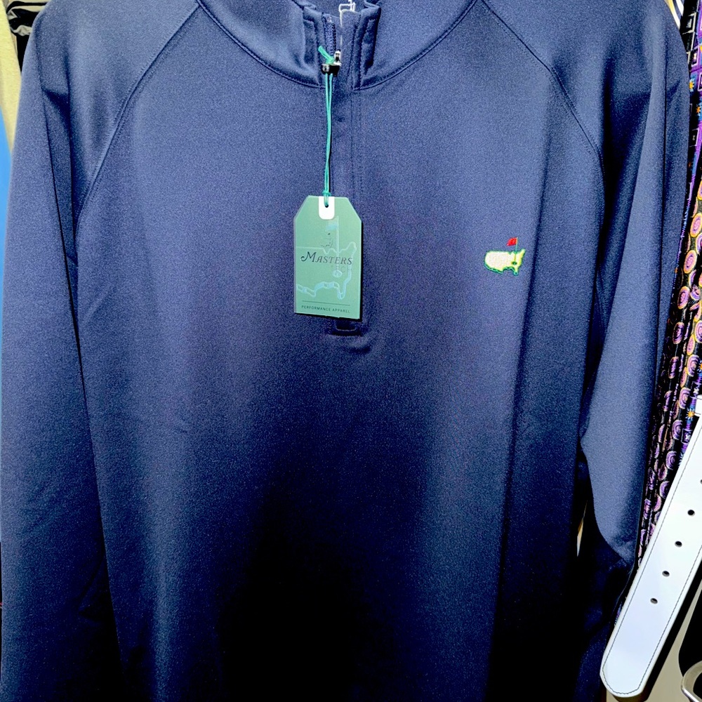 2024 Masters 1/4 Zip Pullover, XL, NWT